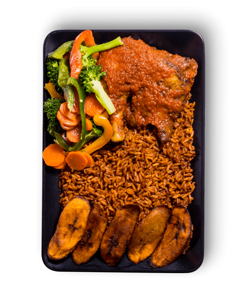 African food jollof rice